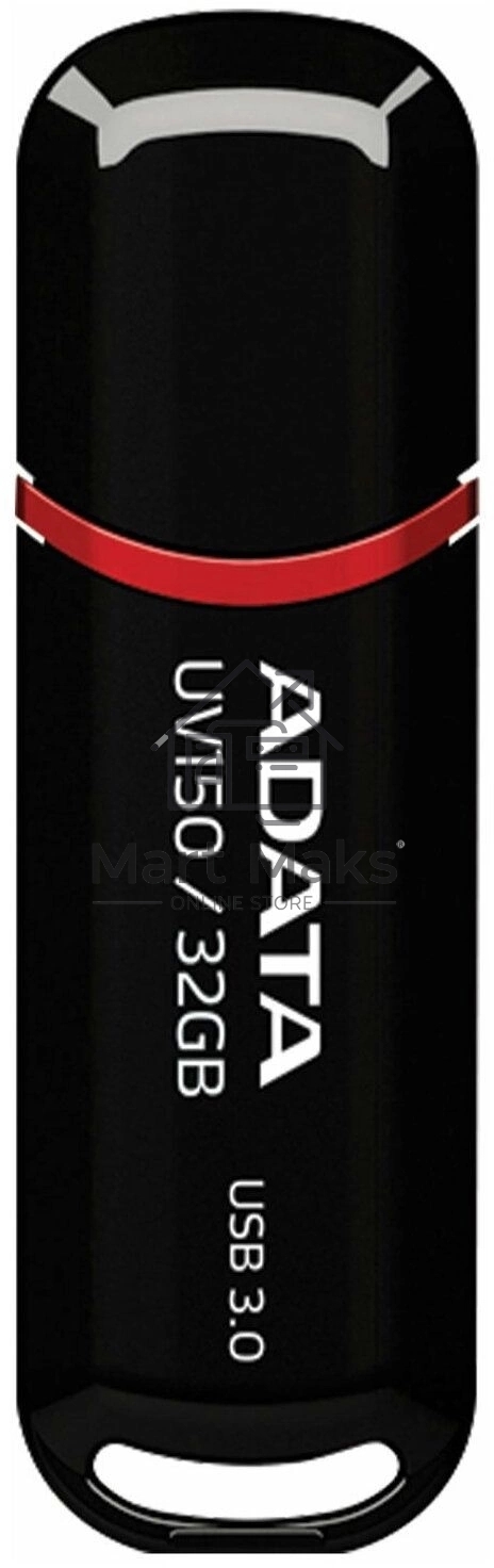 Флешка USB R/W ADATA R/W Flash Drive 32Gb UV150 AUV150-32G-RBK USB3.0, черный