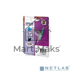 Картридж струйный Epson C13T08024011 голубой для Epson St PhP50/PX660/PX720WD (330стр.)