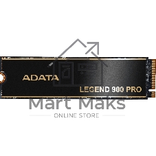 Накопитель SSD ADATA LEGEND 900 PRO, 1Tb, PCIe 4.0 x4, M.2 2280, NVMe, R/W 7400/6000