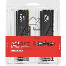 Оперативная память XPG Lancer Blade, DDR5, 32GB (2x16GB), 6400MHz, CL32, DIMM, с радиаторами, RGB, черный