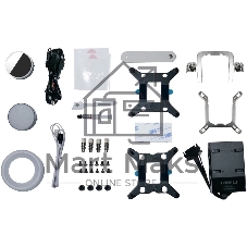 Жидкостная система охлаждения для процессора LIAN LI Galahad II Trinity G89.GA2T36INW.00 белый 120мм алюминий+медь 2100rpm 29db 4-pin 280W