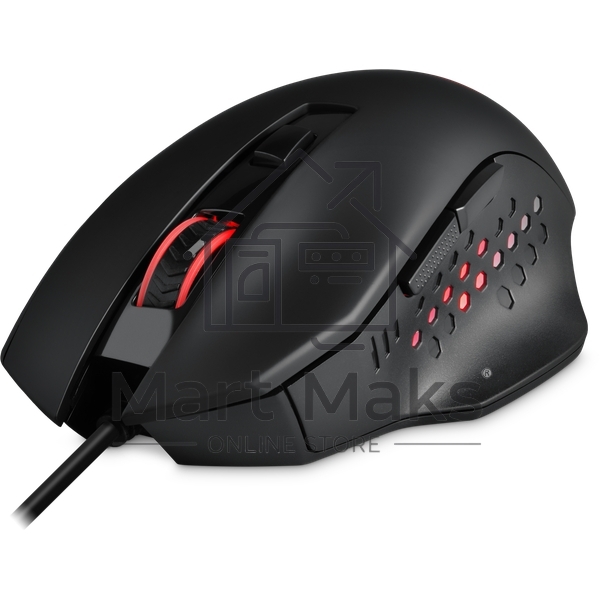 Мышь проводная REDRAGON Gainer черный, 3200 dpi, USB, кнопки - 6