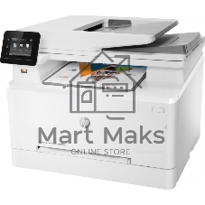 МФУ лазерное HP Color LaserJet Pro M283fdw (7KW75A), A4, цветной, печ. до 21 стр/мин., скан. до 26 стр/мин. (ч/б) 22 стр/мин. (цвет), 600 x 600 dpi (печать) 300x300dpi (скан), USB, RJ-45, Wi-Fi, Air Print, Mopria