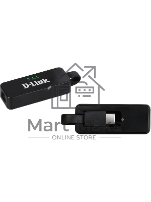 Сетевой адаптер D-Link DUB-2312/A2A, USB Type-C Network Adapter with 1 10/100/1000Base-T port.1 USB Type-C (male) port, 1 x 10/100/1000 Base-T port, support MAC OS X Catalina 10.15.1, Windows 7/8/10, support USB 1.1