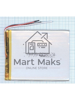 Аккумулятор Li-Pol (батарея) 3x80x100мм 3pin 3.7V/3000mAh