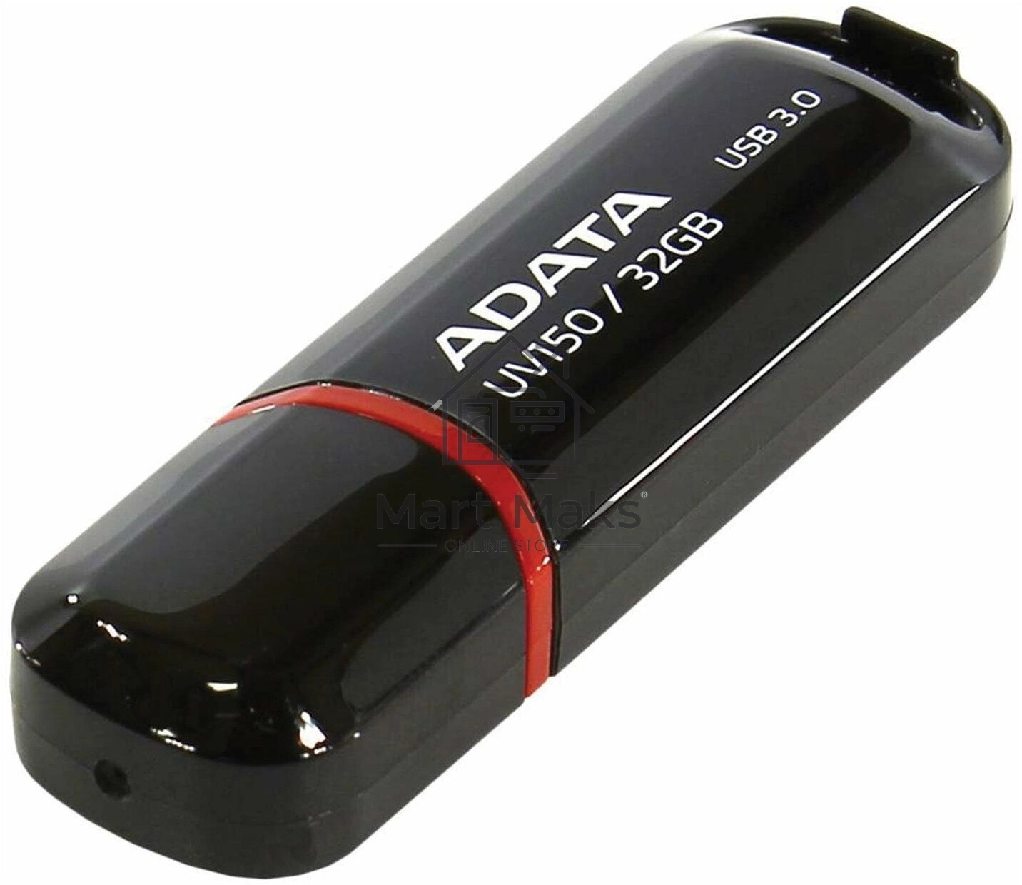 Флешка USB R/W ADATA R/W Flash Drive 32Gb UV150 AUV150-32G-RBK USB3.0, черный