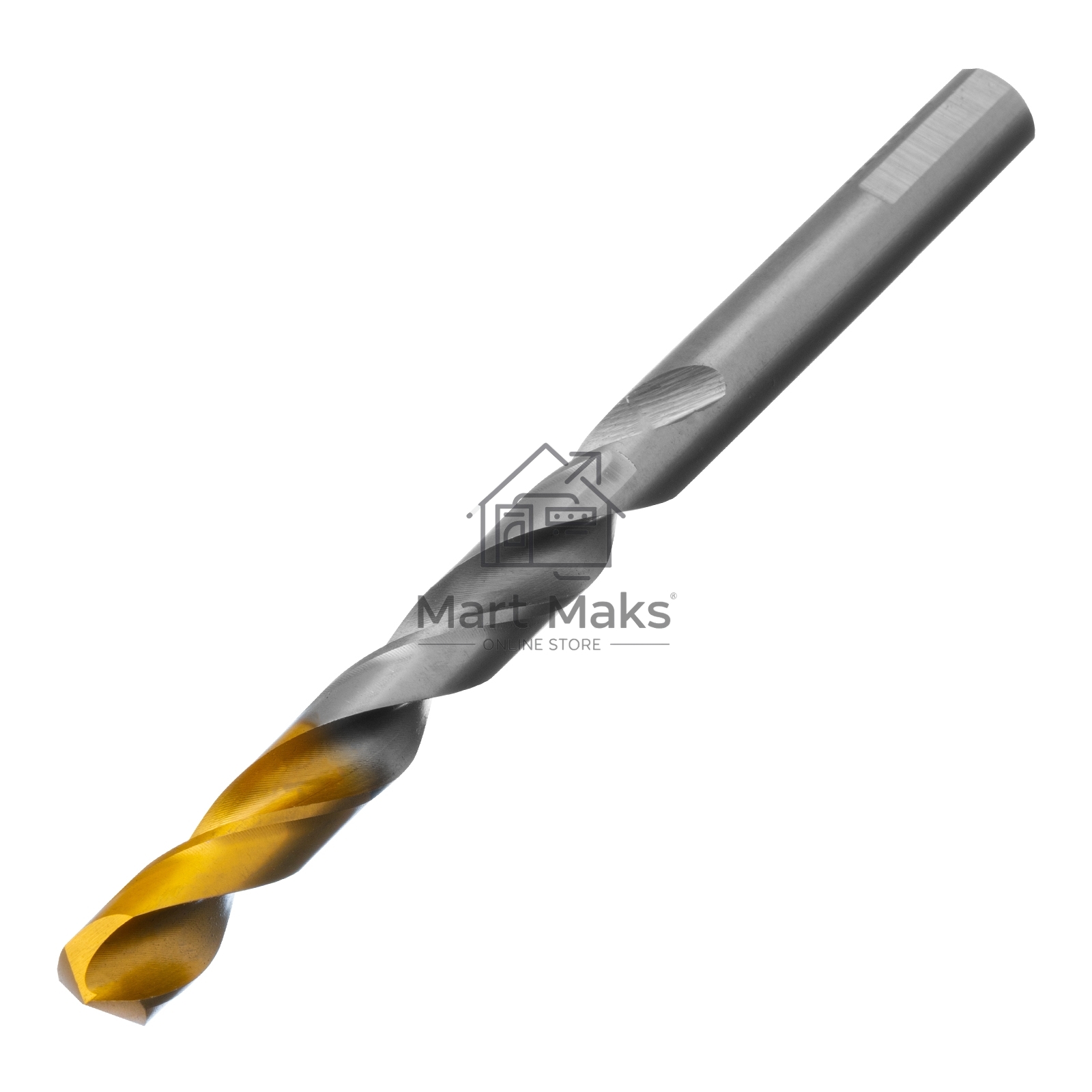 Сверло спиральное по металлу 10 x 133мм, Р6М5, Golden Tip Denzel
