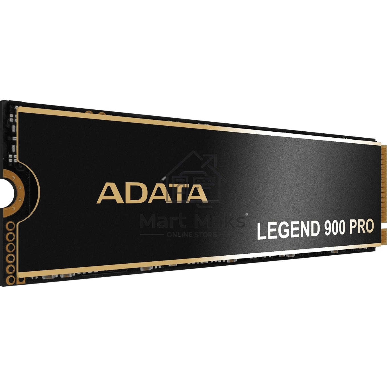 Накопитель SSD ADATA LEGEND 1Tb 900 PRO, M.2(22x80mm), NVMe 1.4, PCIe 4.0 x4, 3D NAND, R/W 7400/6000MB/s, IOPs н.д./н.д., TBW 600, DWPD 0.3 (5 лет)