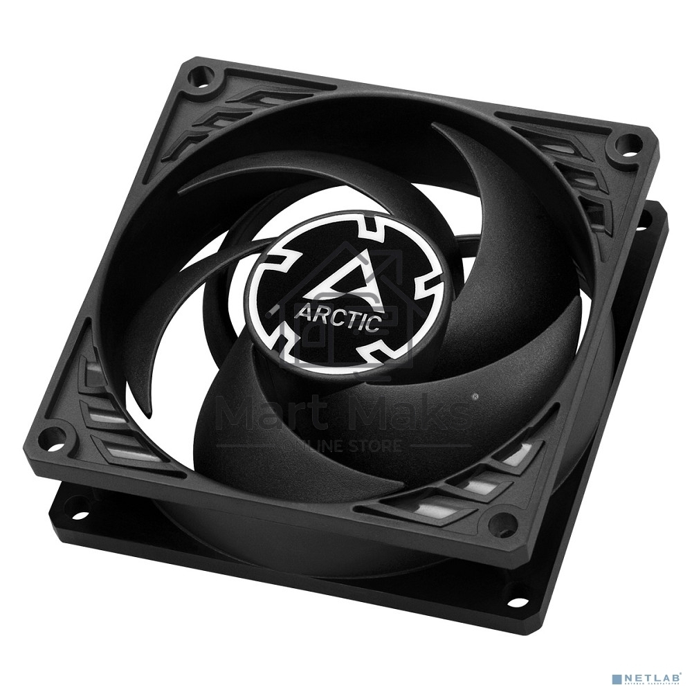 Вентилятор корпусной ARCTIC P8 Silent Black комплект 5 шт (ACFAN00301A) черный 80мм 1600rpm 22.5db 3-pin
