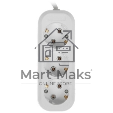 Удлинитель Smartbuy (SBE-16-3-03m-Z) 3 гн х 3,0 м белый