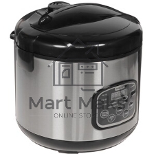 Мультиварка Centek CT-1490 (сталь)скороварка,1000Вт; 5.0л, 8 программ, ненагр крышка, а/п покр(4)