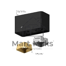 Корпус светильника C7852 SGR серый песок 190*95*H100mm MR16 GU5.3