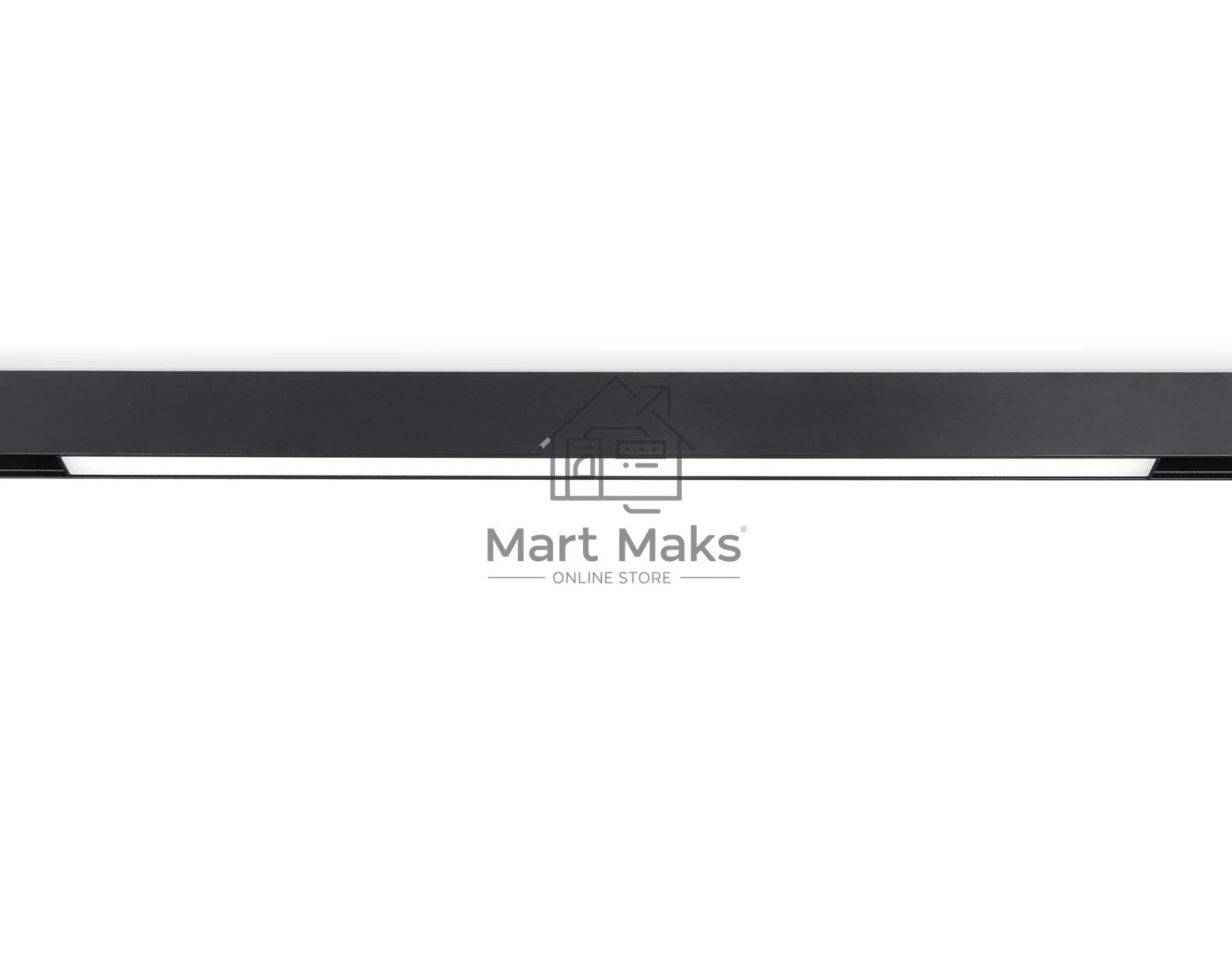 Светильник трековый светодиодный GL4011 BK черный IP20 24W 4200K 48V 605*22*45