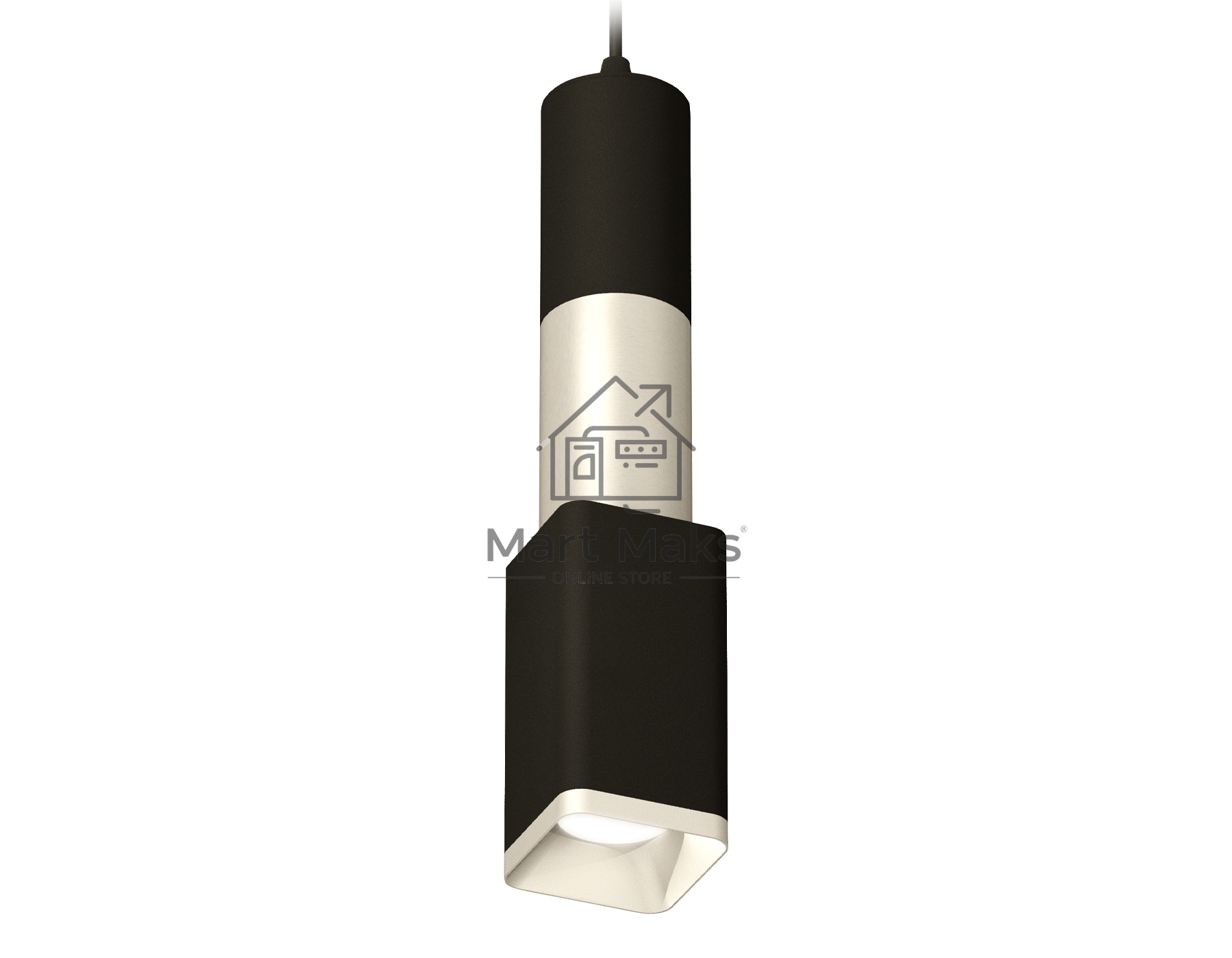 Светильник Ambrella Light XP7821010 SBK/SSL черный песок/серебро песок MR16 GU5.3
