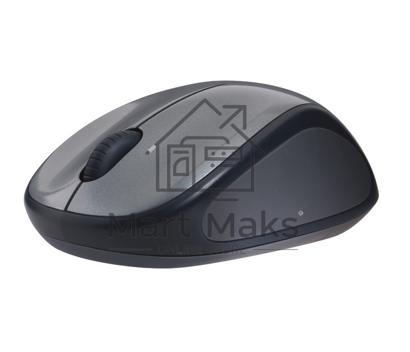 Мышь беспроводная Logitech M235 серый/черный, 1000 dpi, радиоканал, USB, кнопки - 3