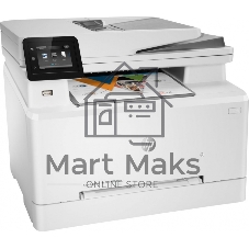 МФУ лазерное HP Color LaserJet Pro M283fdw (7KW75A), A4, цветной, печ. до 21 стр/мин., скан. до 26 стр/мин. (ч/б) 22 стр/мин. (цвет), 600 x 600 dpi (печать) 300x300dpi (скан), USB, RJ-45, Wi-Fi, Air Print, Mopria
