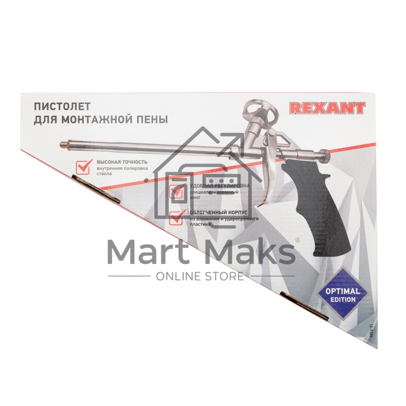 Пистолет для монтажной пены Rexant