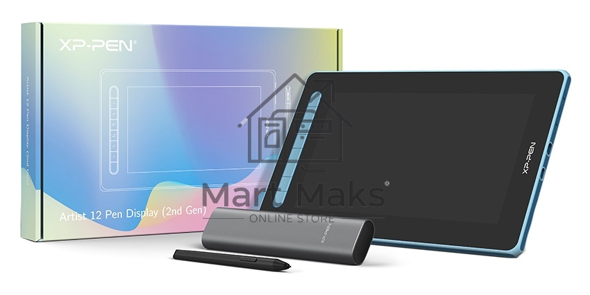 Графический планшет XPPen Artist Artist12 LED USB синий