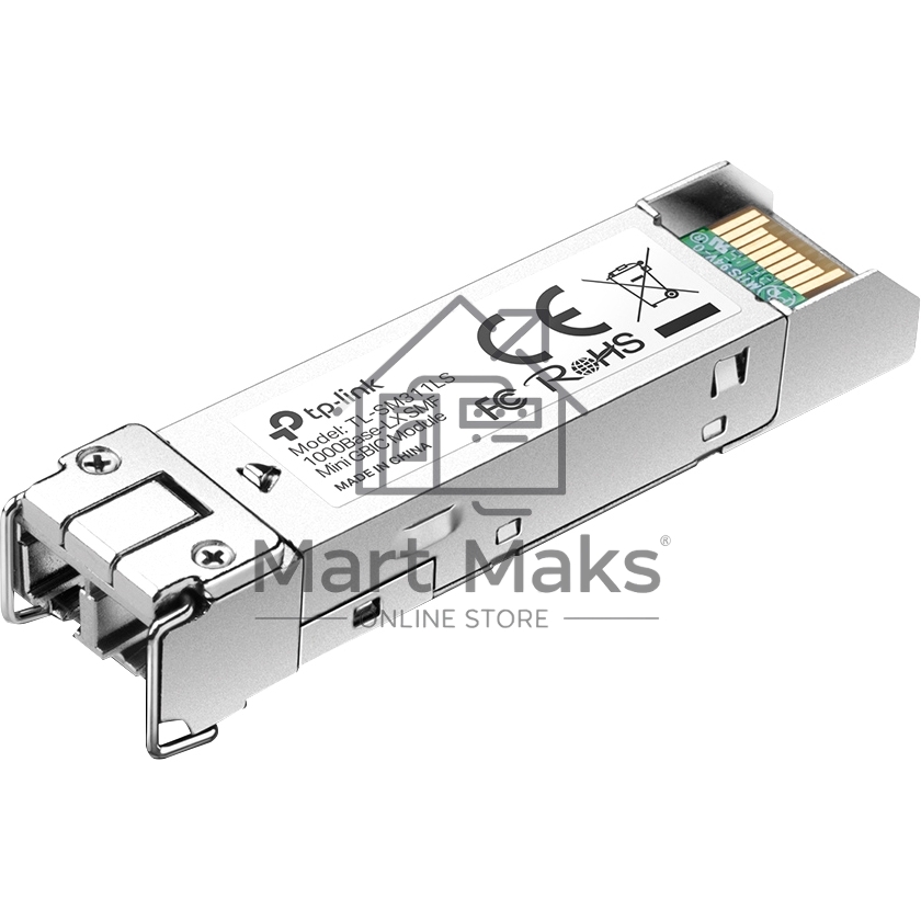 Сетевое оборудование TP-Link SMB TL-SM311LS Gigabit SFP module, Single-mode, MiniGBIC, LC interface, Up to 10km distance