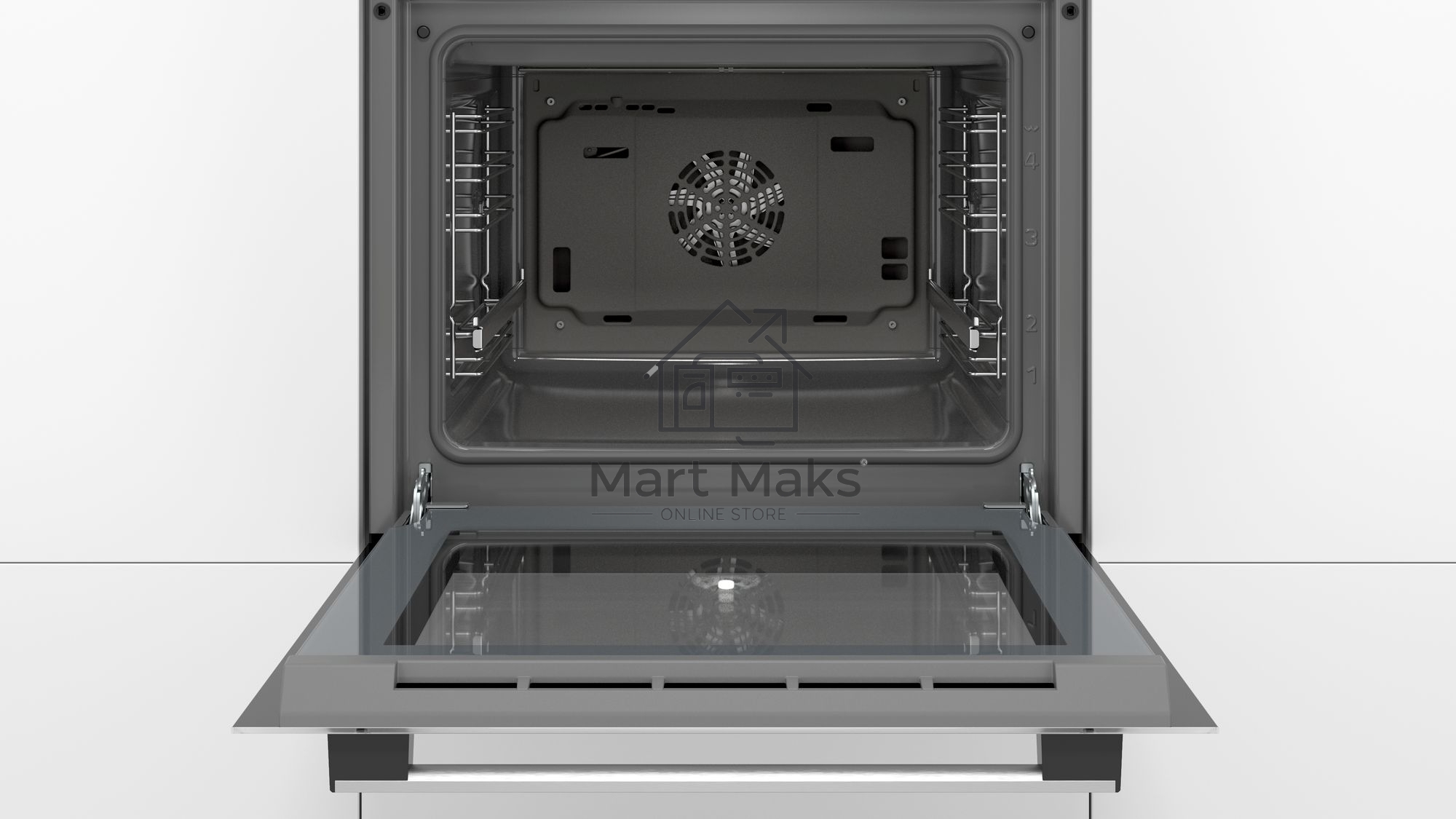 Духовой шкаф Bosch HBF534EW0Q Встраиваемый электрический духовой шкаф 60 x 60 cm белый, 66 л, Размеры прибора (мм) 595 x 594 x 548 mm