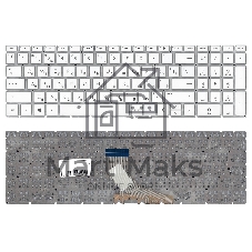 Клавиатура для ноутбука HP 15-db000 белый Клавиатура для ноутбука HP 15-db000 белый