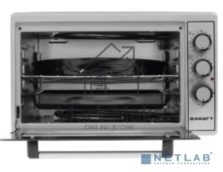 Мини-печь Kraft KF-MO3801GR серый, 38 л