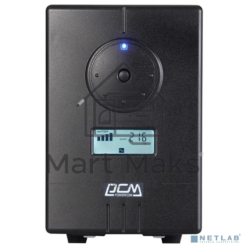 Источник бесперебойного питания Powercom Infinity INF-1100 770Вт 1100ВА черный