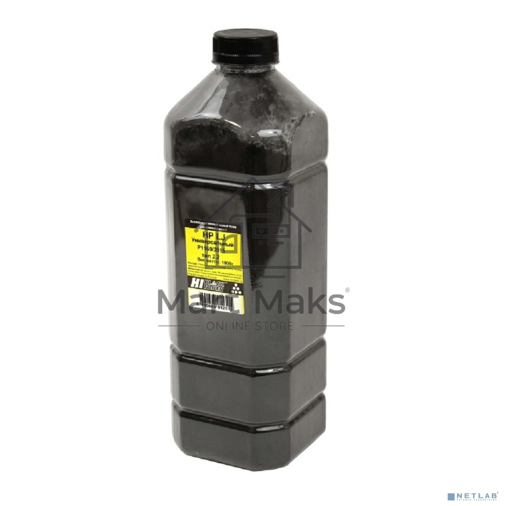 Расходные материалы Hi-Black Тонер HP LJ Универсальный P1160/2015 (Hi-Black) Тип 2.2, 1кг, канистра