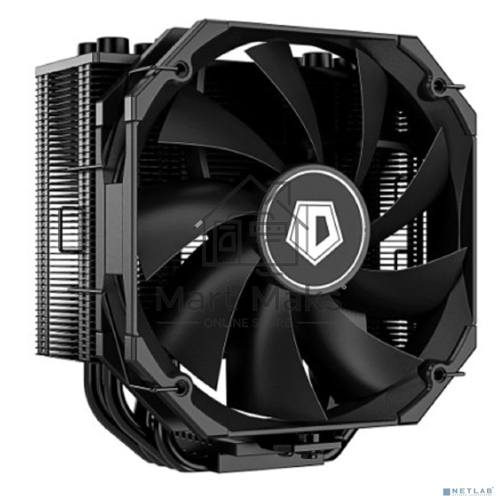 Кулер для процессора ID-COOLING SE-224-XTS MINI черный 120мм алюминий+медь 1600rpm 32db 4-pin 180W 134мм