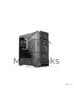 Компьютерный корпус ZALMAN N5 OF, ATX, черный, WINDOW, 1x5.25