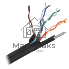 Кабель Neomax NM20041 FTP внешний с тросом, Кат. 5е, 305 м. (Медный) Экрантрованный