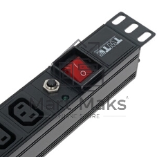 Блок распределения питания Lanmaster TWT-PDU19-10A8C3 гор.размещ. 8xC13 базовые 10A C14