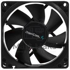 Вентилятор для корпуса DEEPCOOL XFAN 80 черный, 80 мм, 1800 об/мин, 20.3 дБ, Molex