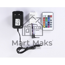Комплект светодиодной ленты GS2501 5050 30Led/ 7.2W m/ 12V IP65 RGB/ 5000*10*2.87mm (4 конт.)
