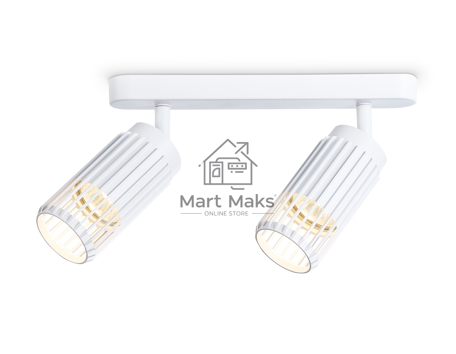 Светильник Ambrella light TN51682/2 WH белый GU10/2 260*60*180