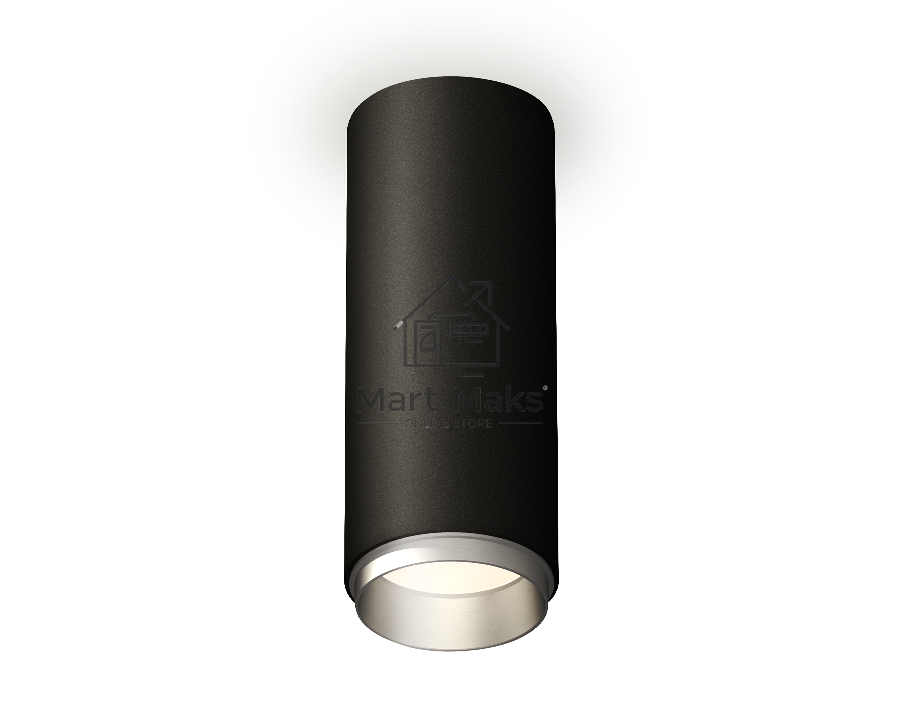 Светильник Ambrella Light XS6343004 SBK/MCH черный песок/хром матовый MR16 GU5.3 (C6343, N6123)