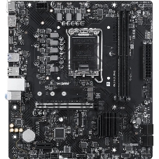 Материнская плата MSI PRO H610M-B, LGA1700, Intel H610, 2xDDR5, 4xSATA, 1xM.2, 1xPCIe 4.0 x16, DisplayPort, HDMI, 1x1Gb LAN, 3x3.5 мм, 7.1, microATX