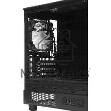 Корпус ACCORD ACC-ZM3B Black, Mini-Tower, чёрный, 1 x 120 мм