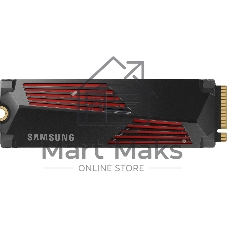 Накопитель SSD Samsung 990 Pro 4Tb, PCIe 4.0 x4, M.2 2280, NVMe, R/W 7450/6900, с радиатором