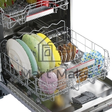 Встраиваемая посудомоечная машина Bosch SMV8YCX02E, серебристый, 59.8 см, 14 компл., 44 дБ, класс A