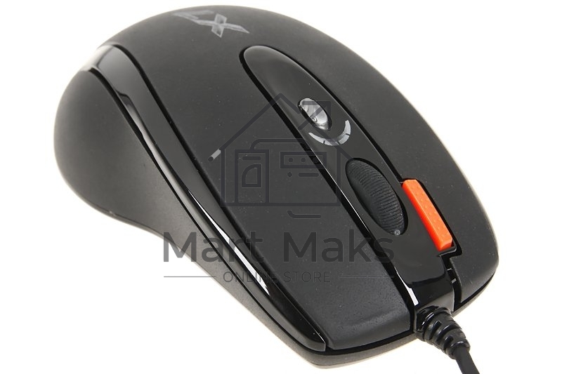 Мышь проводная A4Tech X-718BK черный, 3000 dpi, USB, кнопки - 7