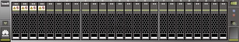 Система хранения данных RACK 2200V3/25-2 12GE 0GB/16GB/AC SAN HUAWEI
