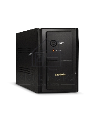 Источник бесперебойного питания ExeGate SpecialPro UNB-1500.LED.AVR.C13.RJ 1500VA/950W, LED, AVR, 6*IEC-C13, RJ45/11, черный