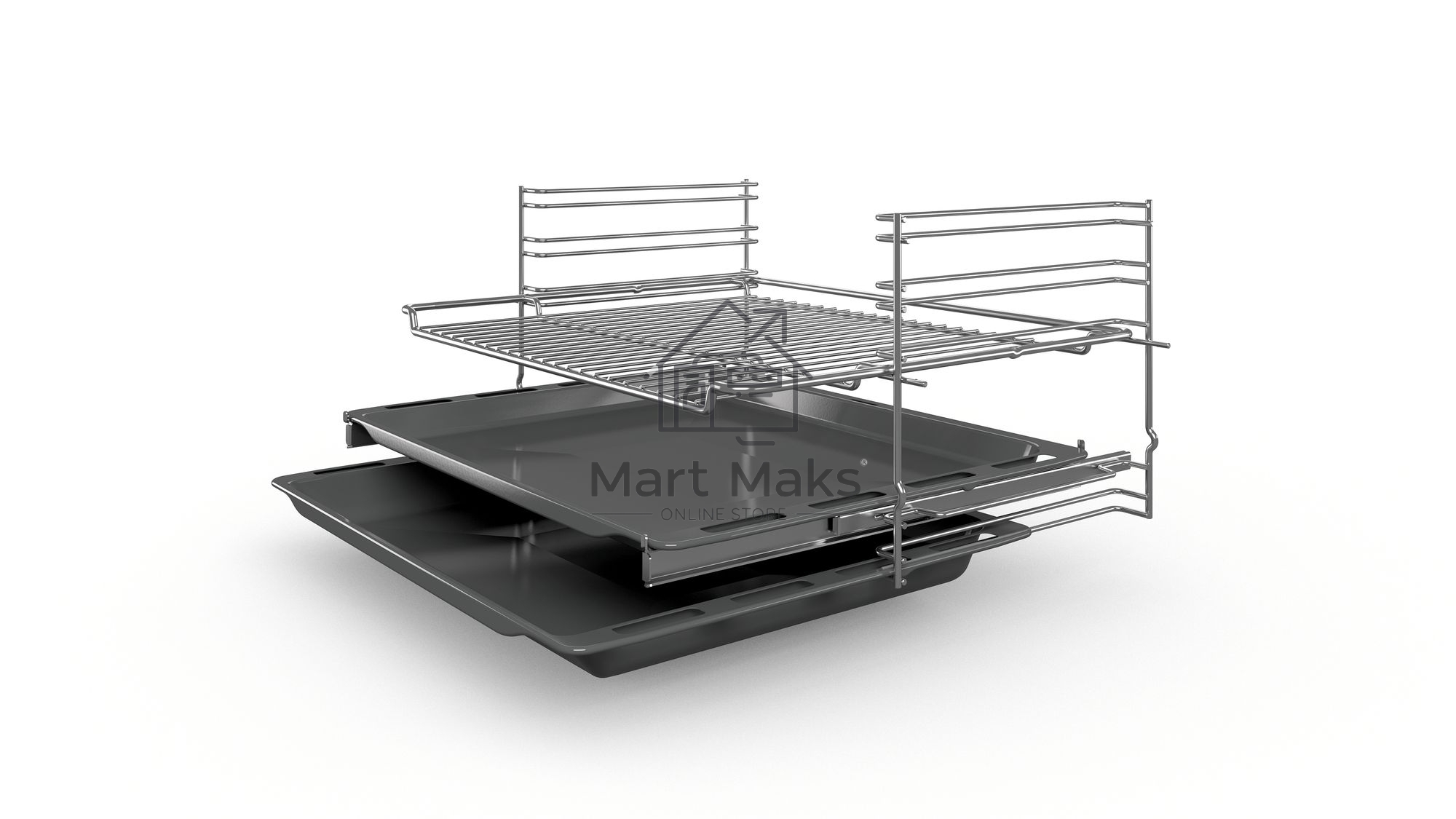 Духовой шкаф Bosch HBF534EW0Q Встраиваемый электрический духовой шкаф 60 x 60 cm белый, 66 л, Размеры прибора (мм) 595 x 594 x 548 mm