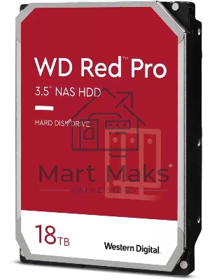 Жесткий диск WD Red Pro WD181KFGX 18ТБ 3,5