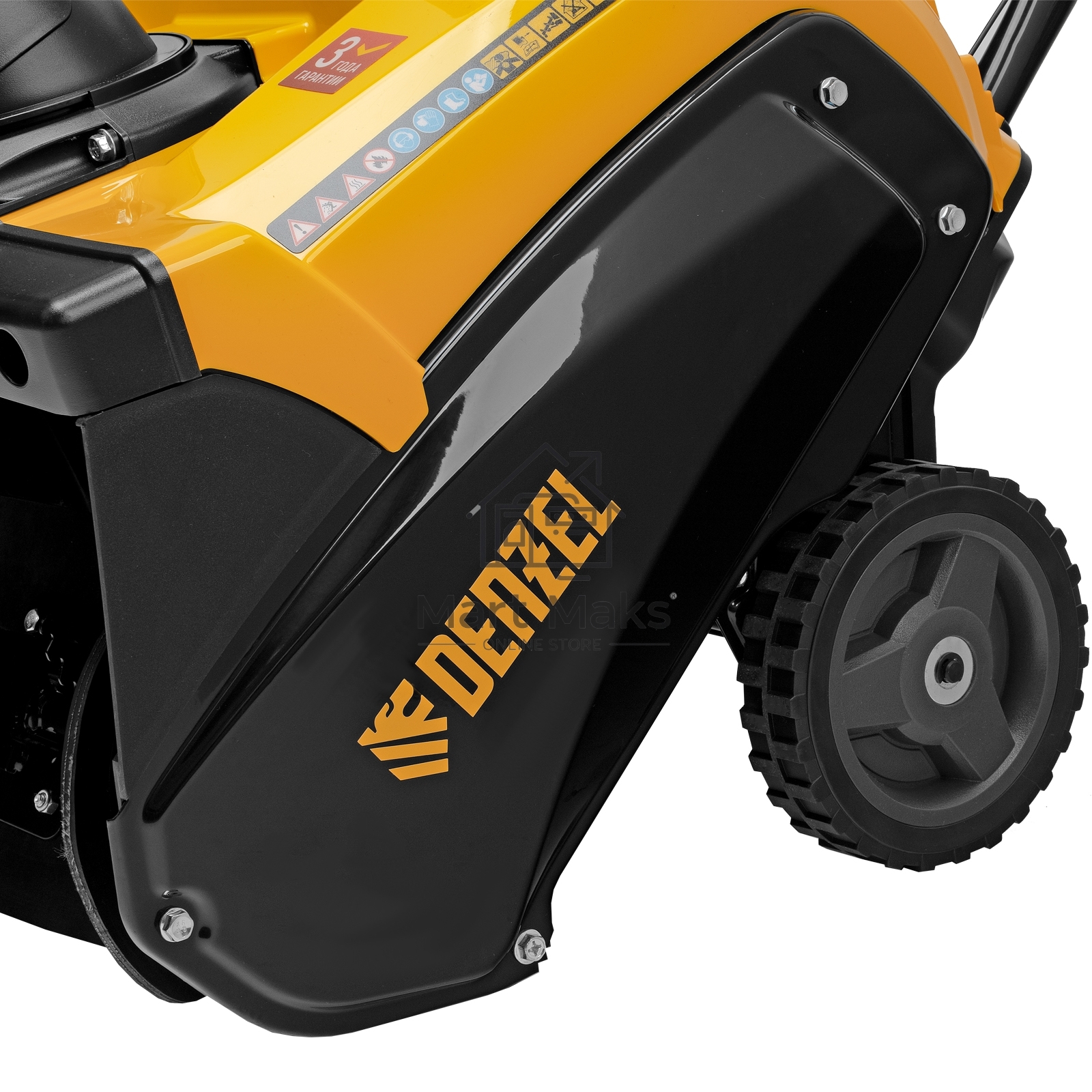 Бензиновая снегоуборочная машина SB 460, 99cc, ручной старт Denzel