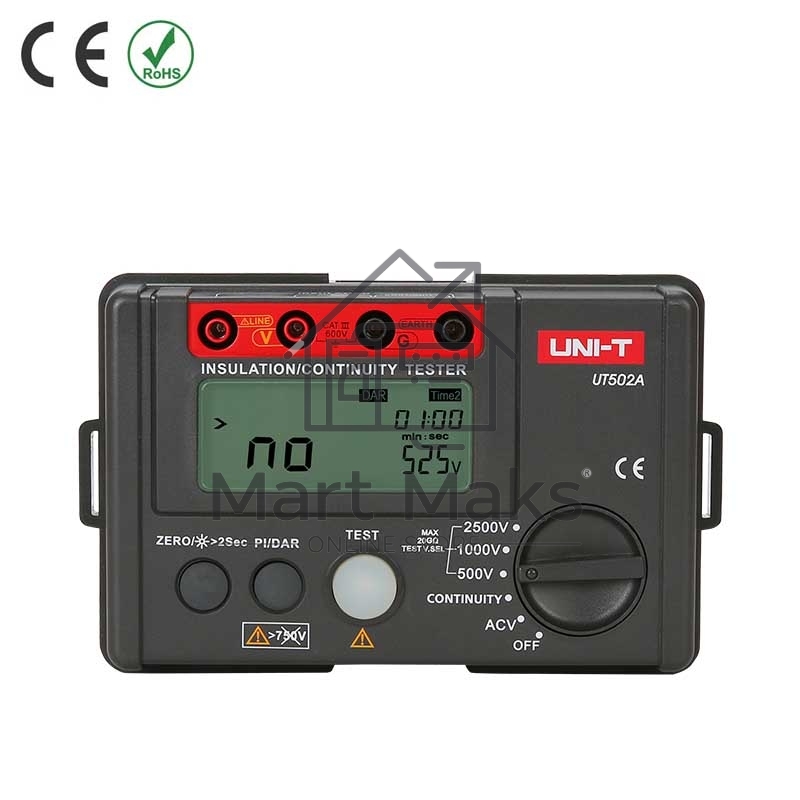 Измеритель сопротивления изоляции UNI-T UT502A