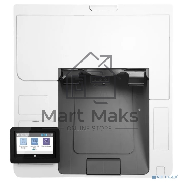Принтер лазерный HP LaserJet Enterprise M611dn (7PS84A), A4, ч/б, печ. до 61 стр/мин., 1200 x 1200 dpi, USB, RJ-45