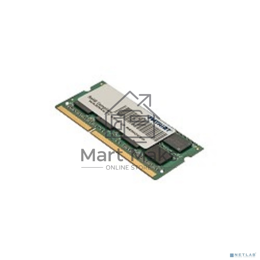 Оперативная память Patriot, DDR3L, 4GB (1x4 GB), 1600 MHz, CL11, SO-DIMM