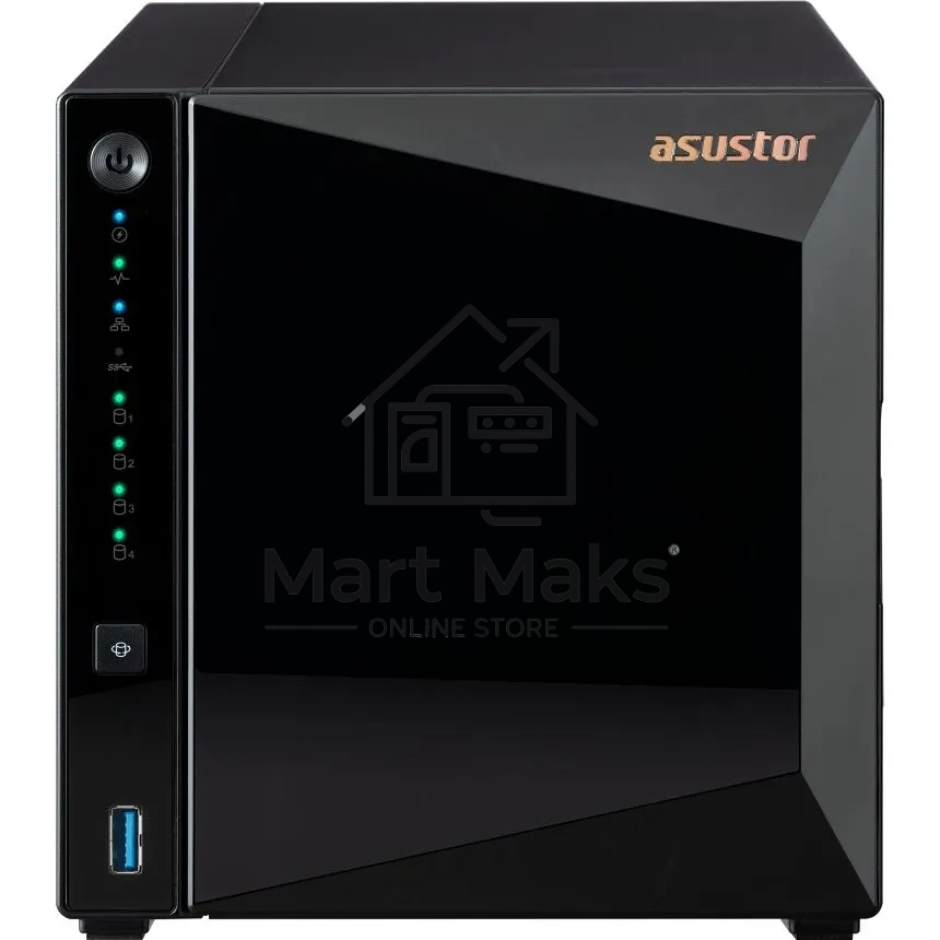 Сетевой накопитель ASUSTOR AS3304T V2/ASUSTOR/4/BAY/EU/2GD4 
